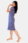 Sweetmoon Long T Shirt Nightdress - Purple — thumbnail 4